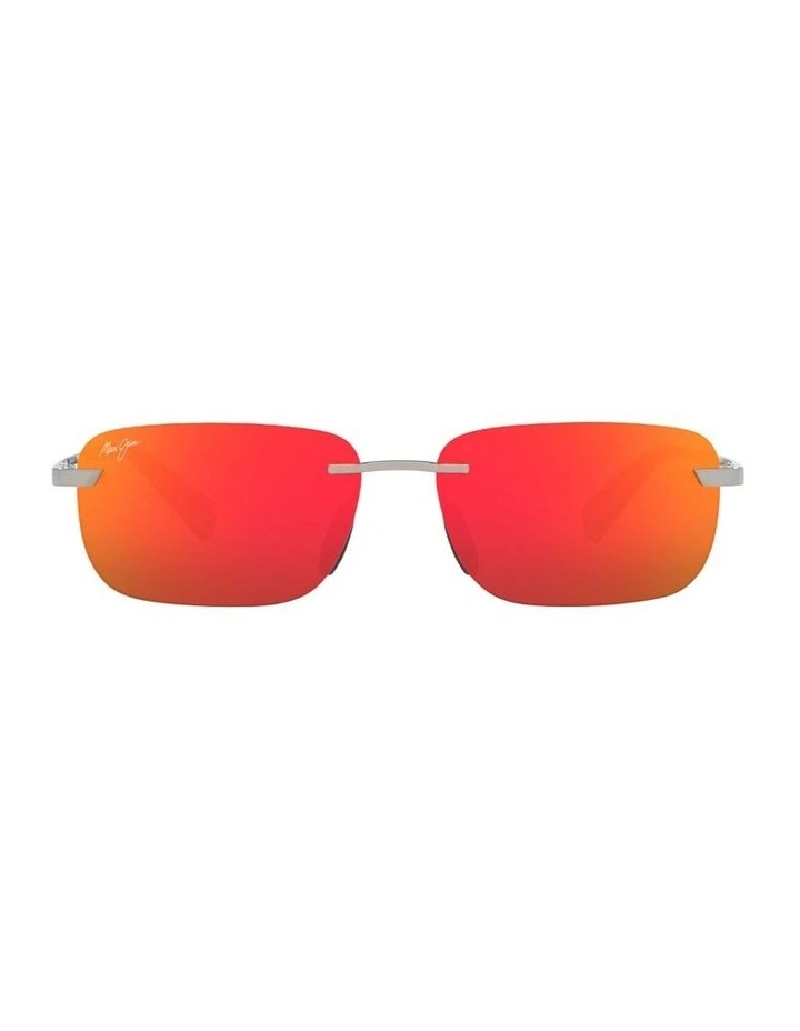 Lanakila Titanium Polarised Sunglasses in Silver image 2