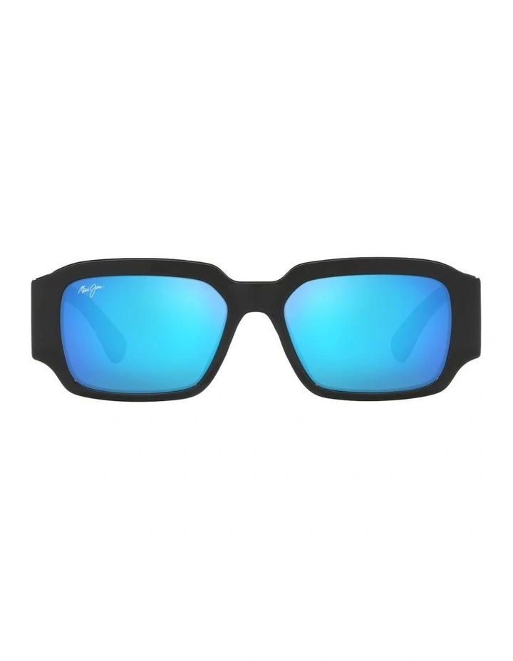 Kupale Nylon Polarised Sunglasses in Black image 1