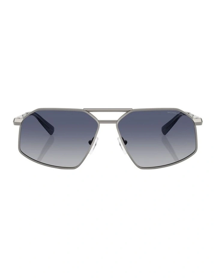 Mar Vista Metal Sunglasses in Grey image 1