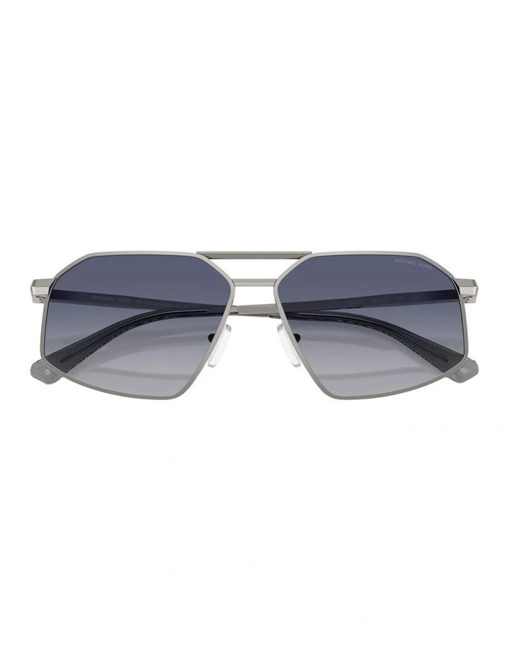 Mar Vista Metal Sunglasses in Grey image 3