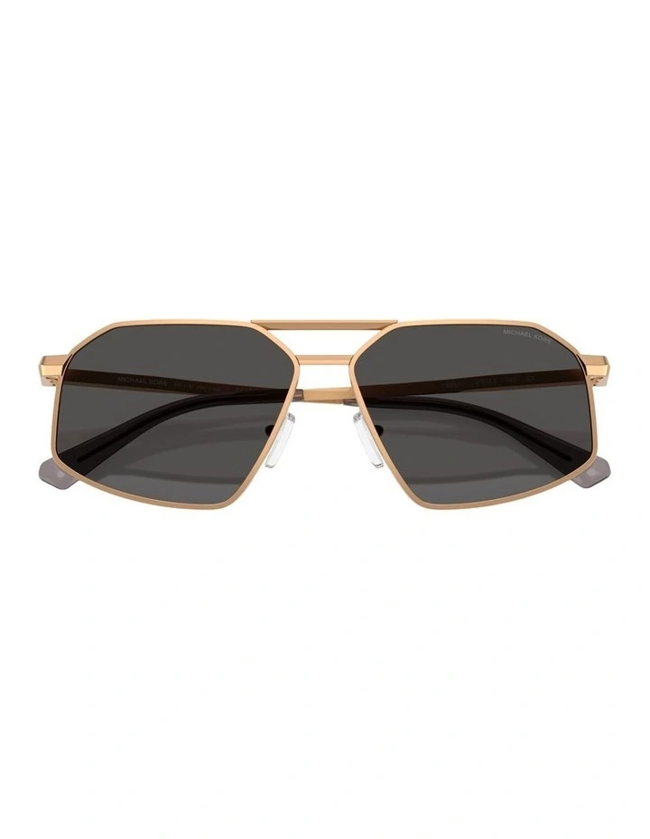 Mar Vista Metal Sunglasses in Copper image 3