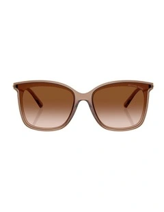 Zermatt Injected Sunglasses in Brown