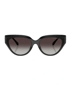Boca Raton Injected Sunglasses in Black