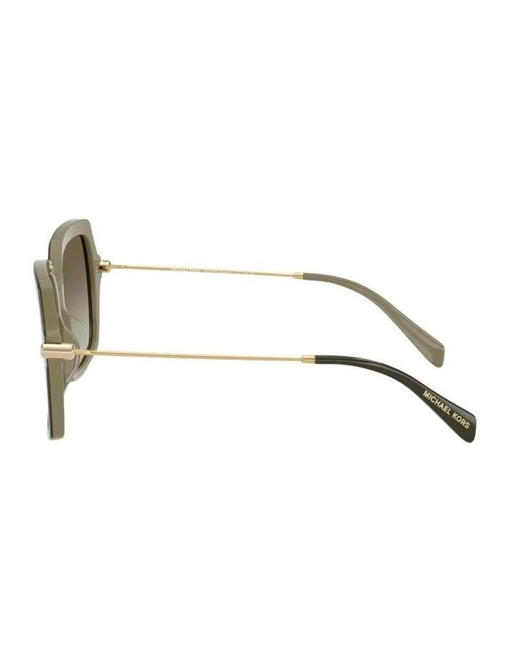 Quogue Acetate Sunglasses in Green image 2