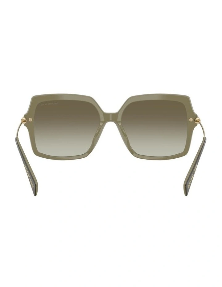 Quogue Acetate Sunglasses in Green image 3