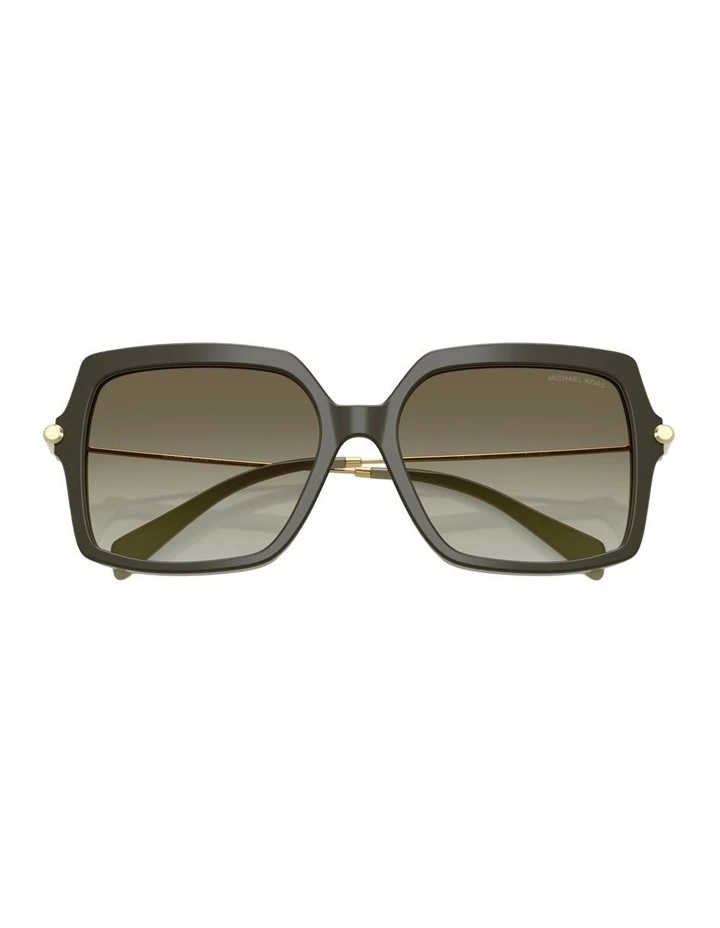 Quogue Acetate Sunglasses in Green image 4