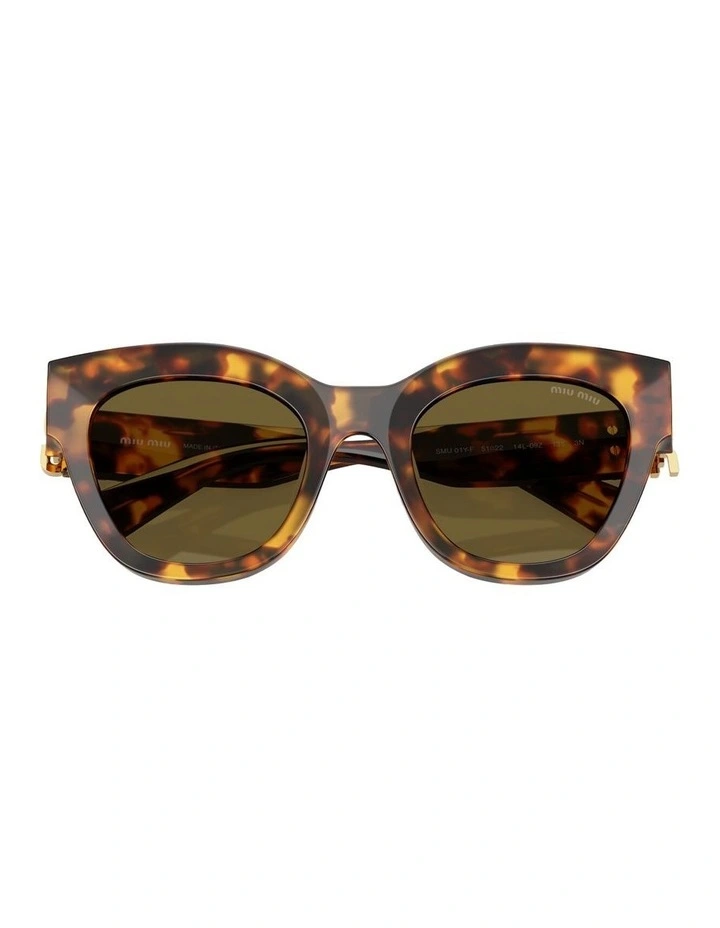 Acetate Sunglasses in Tortoise image 3