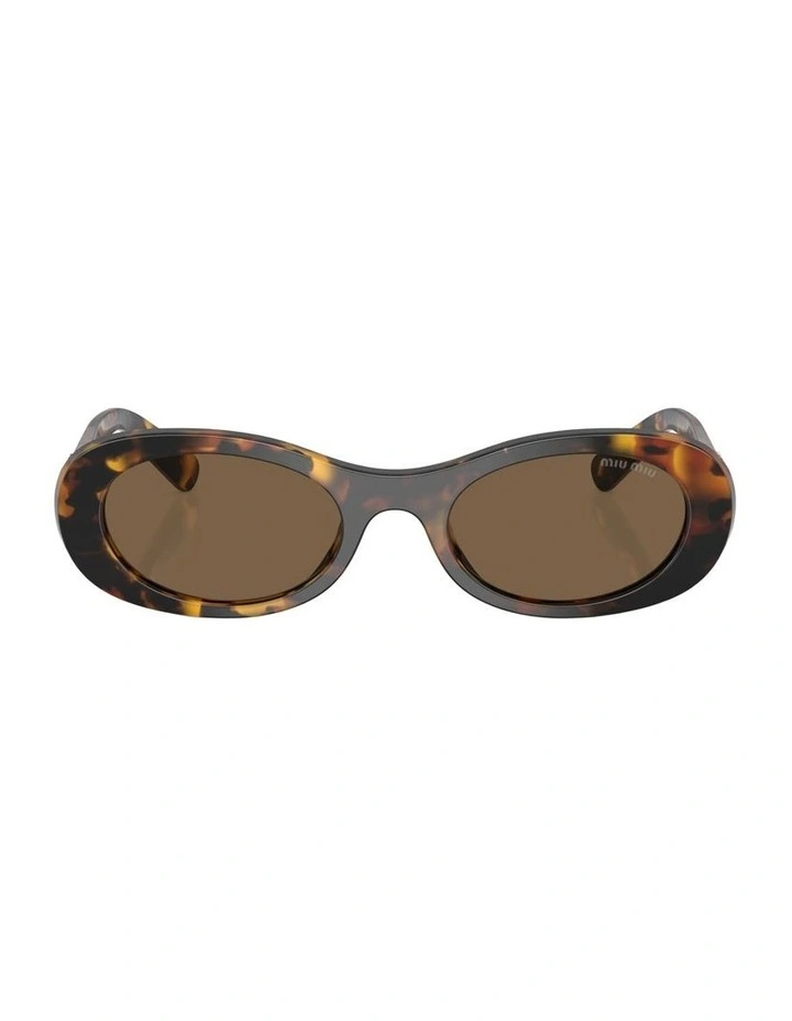 Acetate Sunglasses MU 06ZS in Tortoise image 2