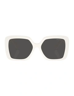 Acetate Sunglasses MU 10YS in White