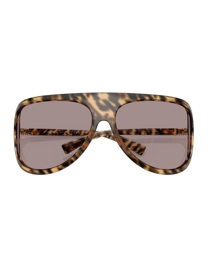 Injected Sunglasses in Tortoise image 3
