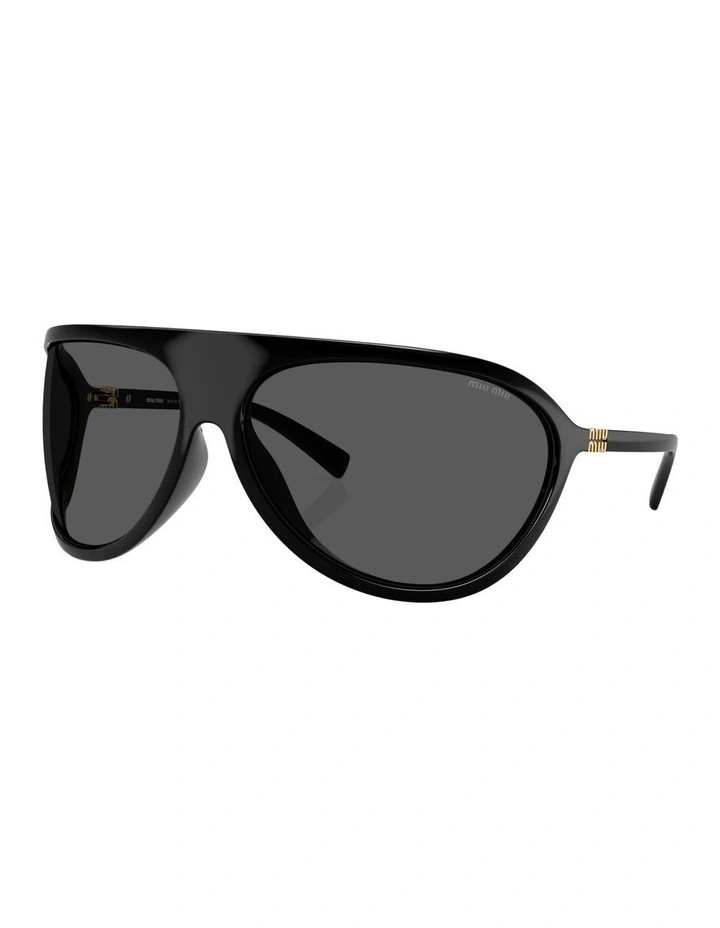 Injected Sunglasses in Black image 1