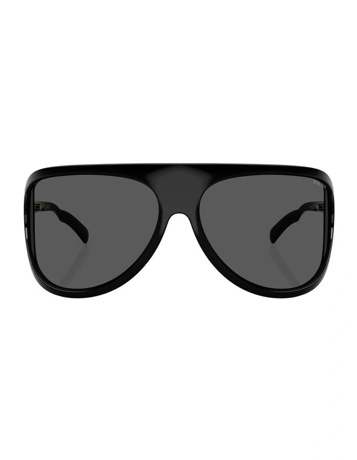 Injected Sunglasses in Black image 2