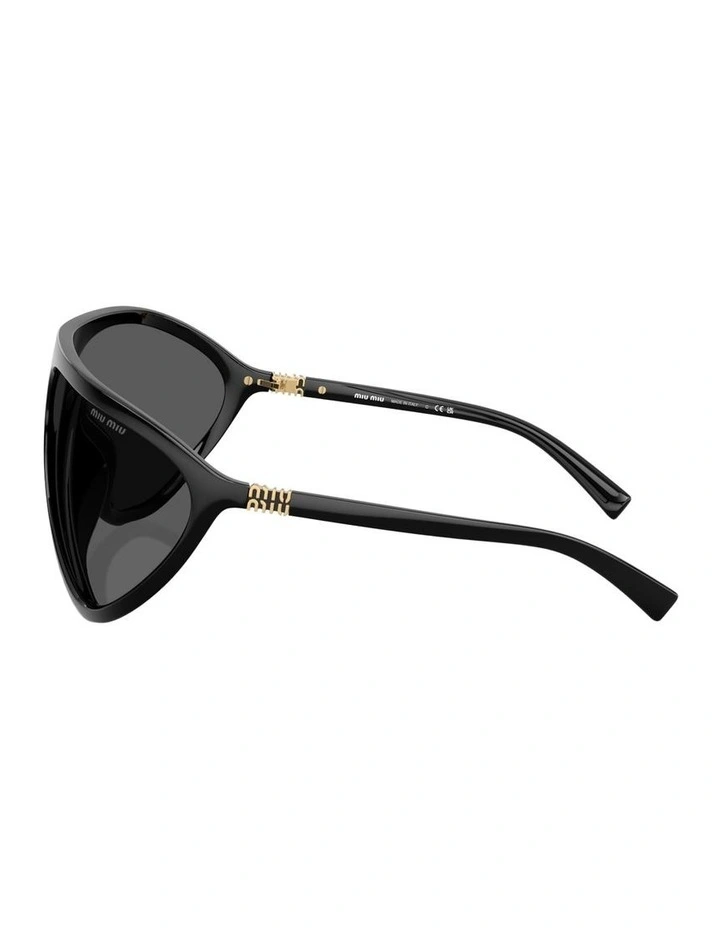 Injected Sunglasses in Black image 3