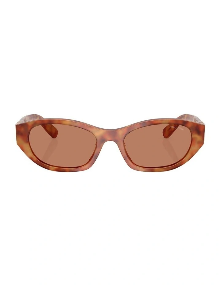 Acetate Sunglasses in Brown image 1