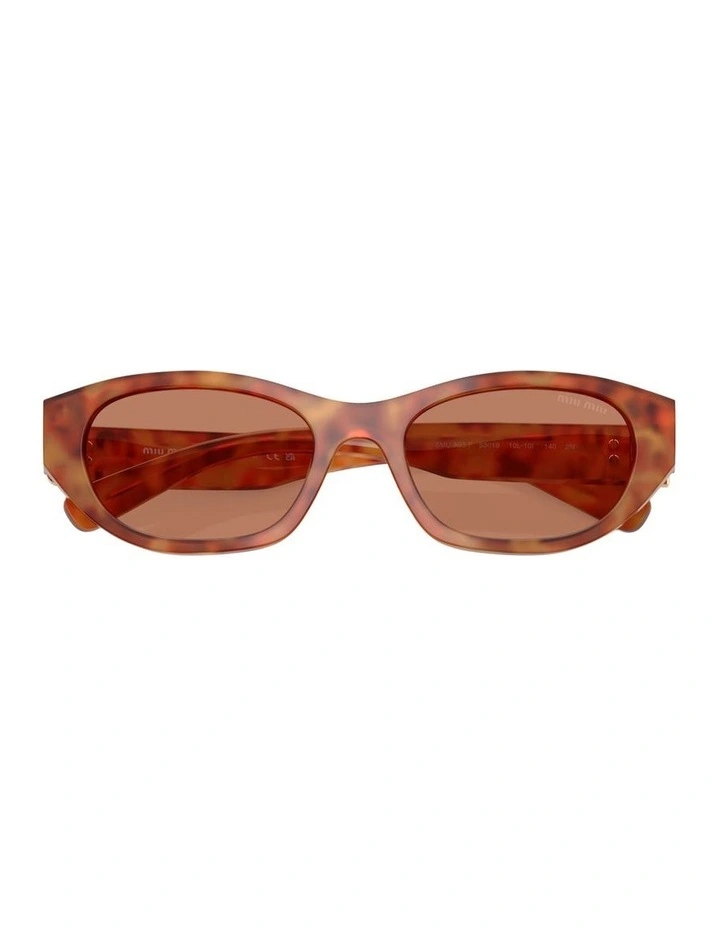 Acetate Sunglasses in Brown image 3