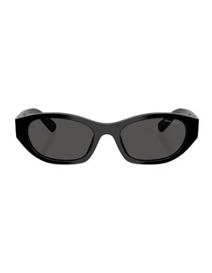 Acetate Sunglasses in Black
