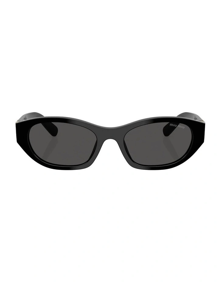 Acetate Sunglasses in Black image 1