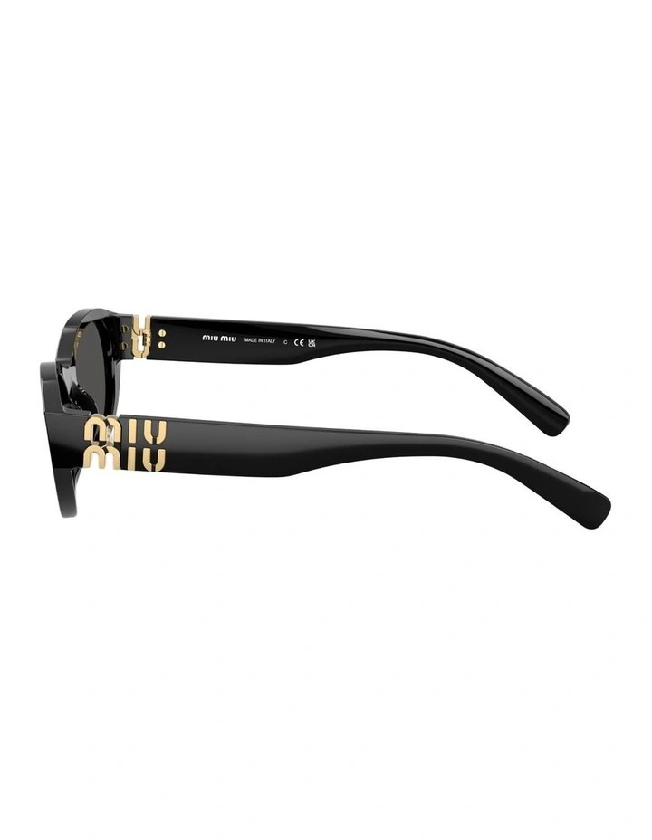 Acetate Sunglasses in Black image 2