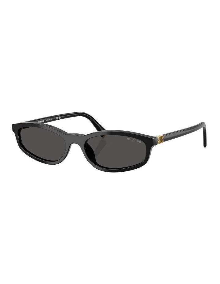 Acetate Sunglasses in Black image 1