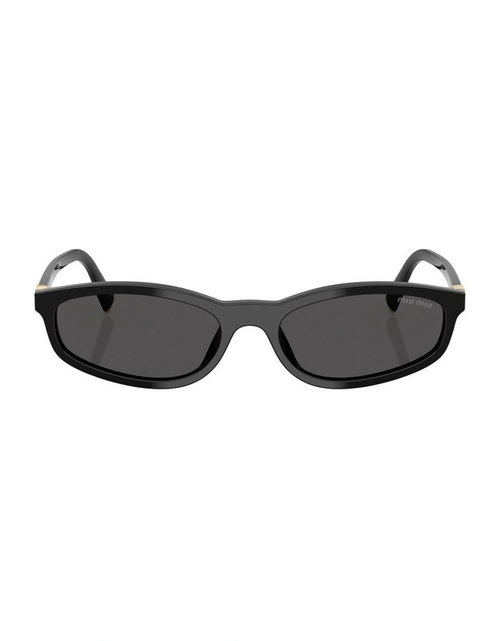 Acetate Sunglasses in Black image 2