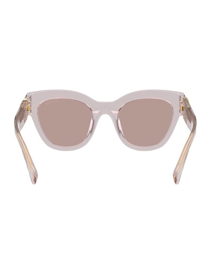 Acetate Sunglasses in Violet image 4