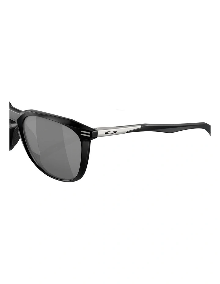 Thurso (Low Bridge Fit) O-matter Polarised Sunglasses in Black image 5