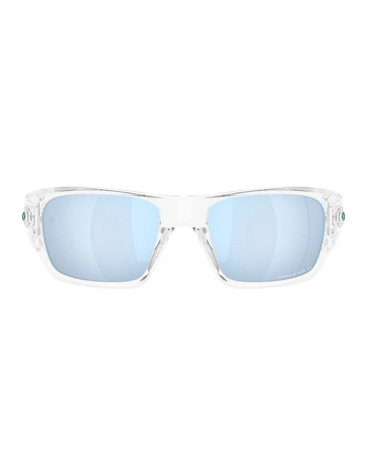Masseter O_Matter Polarised Sunglasses in Transparent image 1