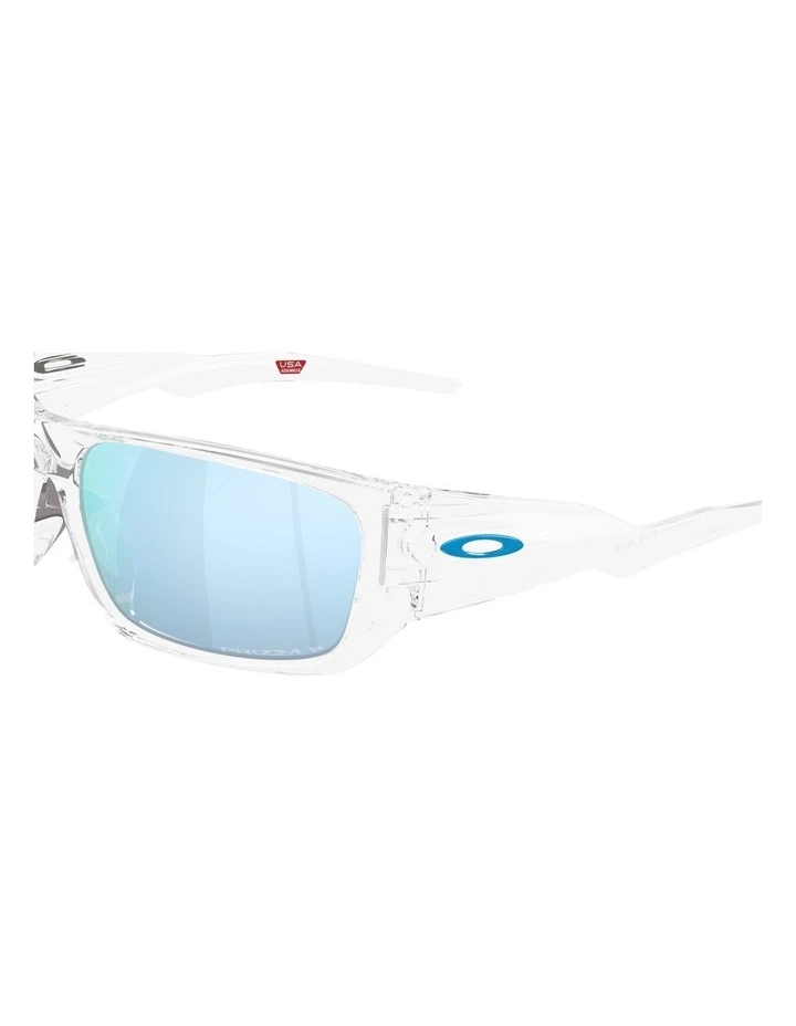 Masseter O_Matter Polarised Sunglasses in Transparent image 5