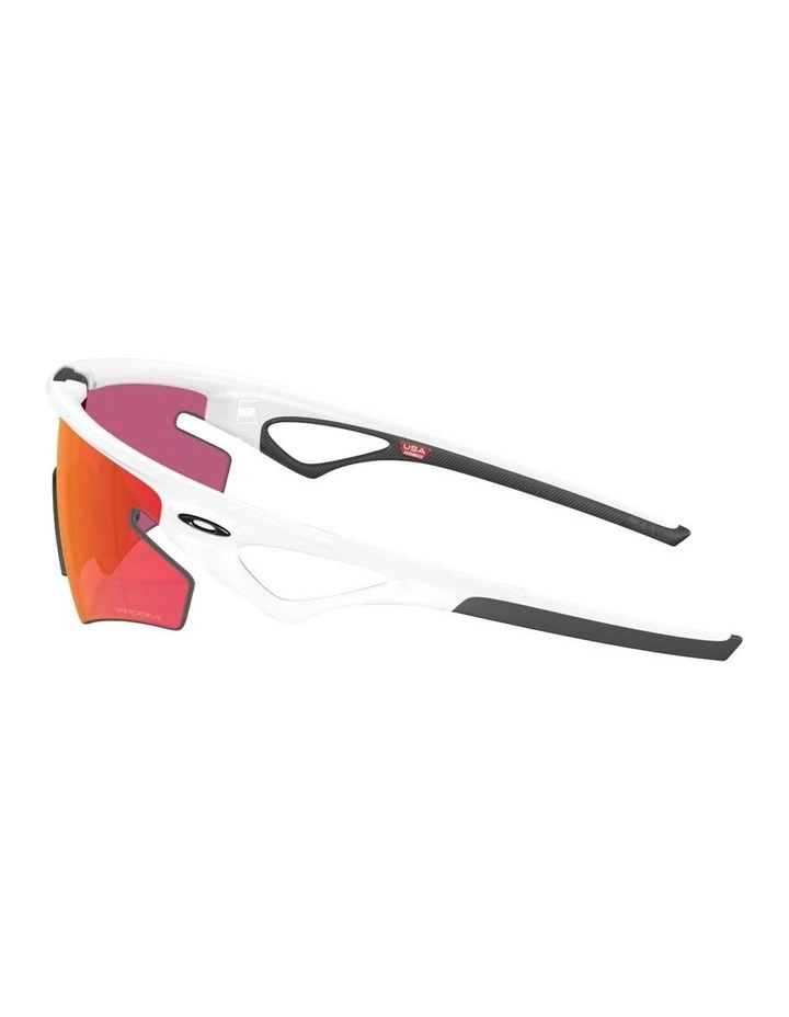 Sphaera Slash O_matter Sunglasses in White image 2