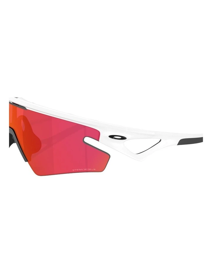 Sphaera Slash O_matter Sunglasses in White image 4