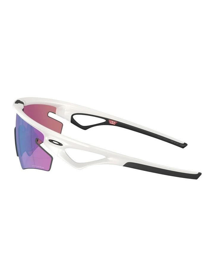 Sphaera Slash O_matter Sunglasses in White image 2