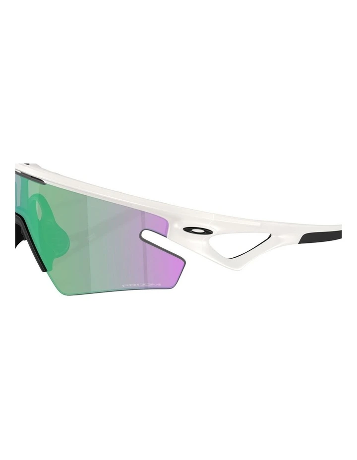 Sphaera Slash O_matter Sunglasses in White image 6