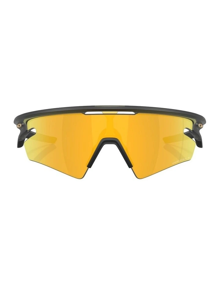 Sphaera Slash O_matter Polarised Sunglasses in Green image 1