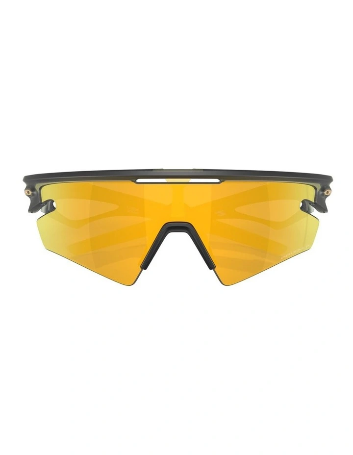 Sphaera Slash O_matter Polarised Sunglasses in Green image 2