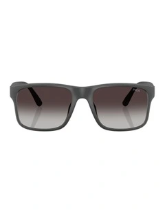 Injected Sunglasses in Grey
