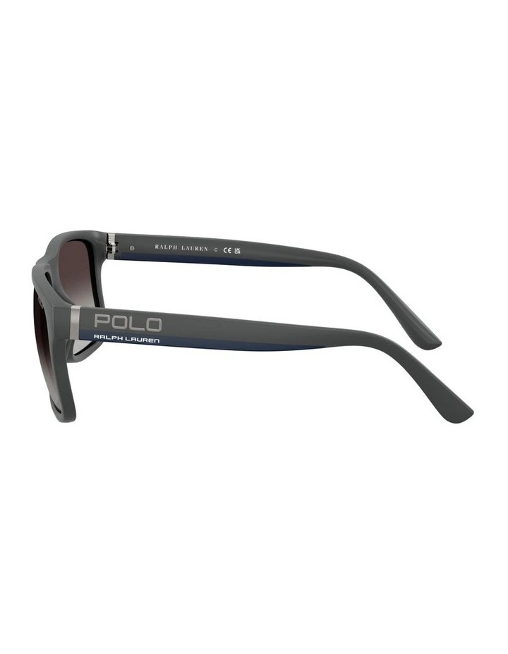 Injected Sunglasses in Grey image 2