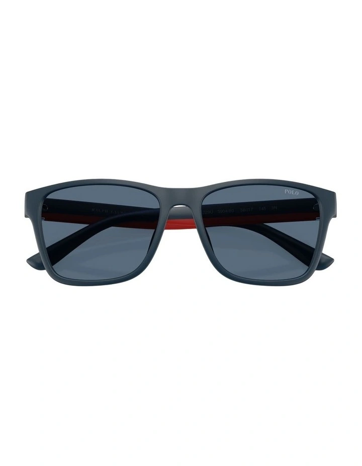 Injected Sunglasses in Blue image 4