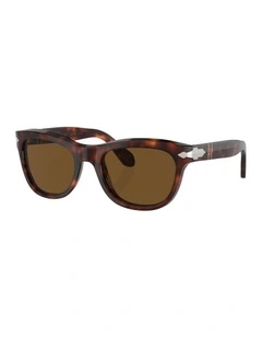 Acetate Polarised PO0086S Sunglasses in Tortoise