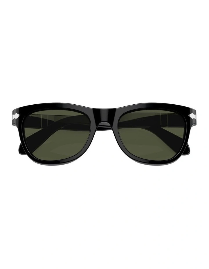 Acetate PO0086S Sunglasses in Black image 3