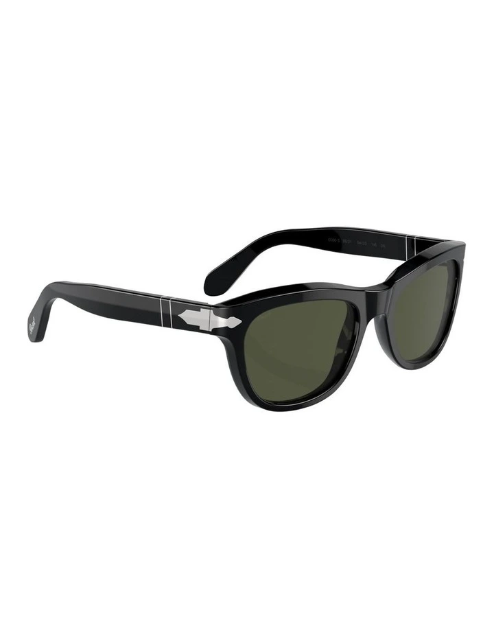 Acetate PO0086S Sunglasses in Black image 4