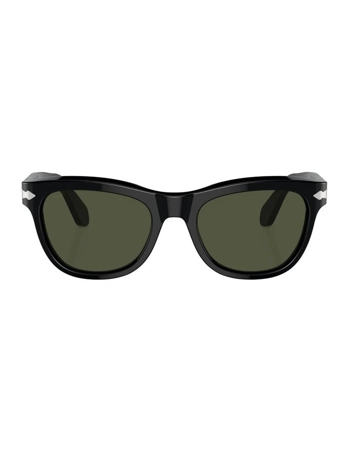 Acetate PO0086S Sunglasses in Black image 1