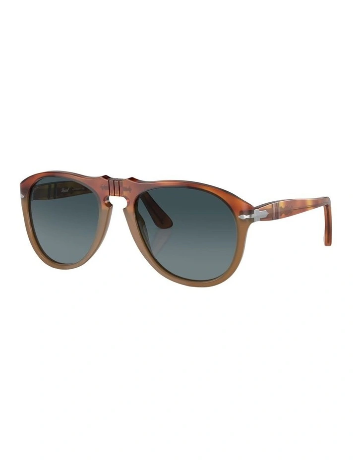 649 - Original Acetate Polarised Sunglasses in Brown image 1
