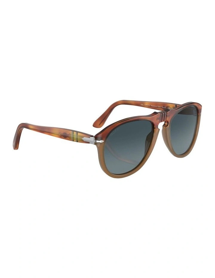 649 - Original Acetate Polarised Sunglasses in Brown image 5