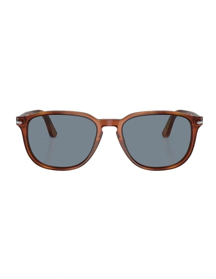 Acetate PO3019S Sunglasses in Brown image 1