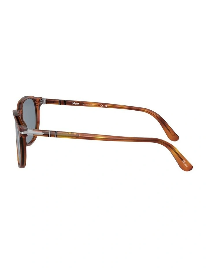 Acetate PO3019S Sunglasses in Brown image 3