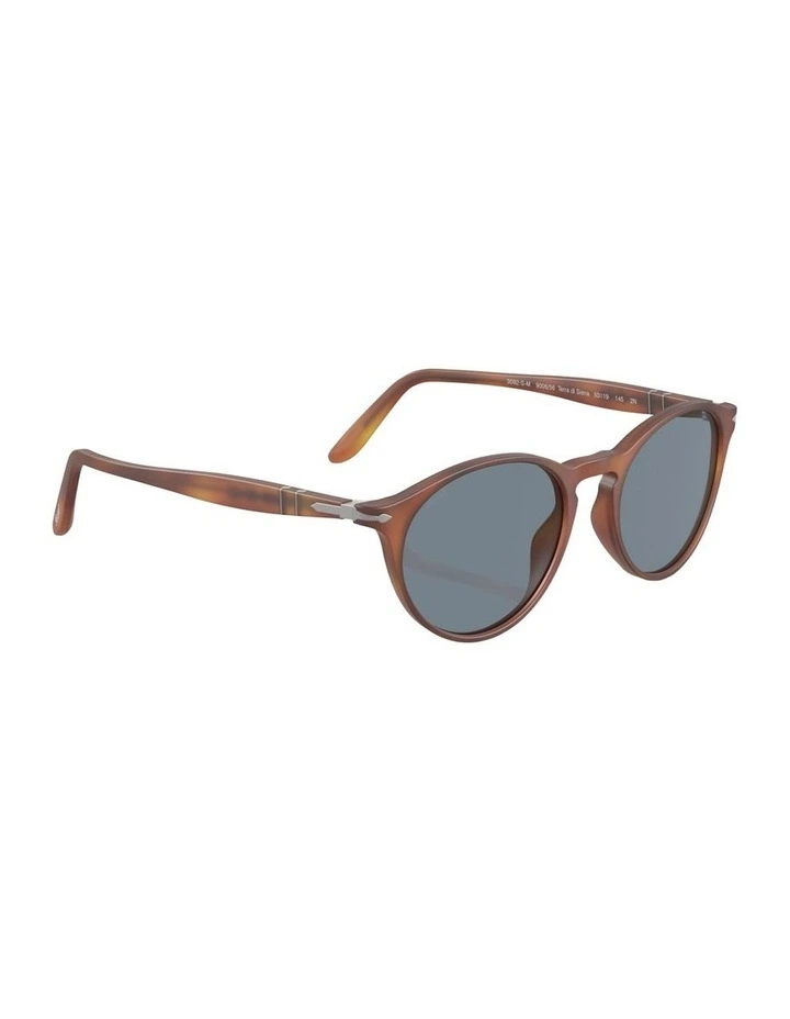 Acetate PO3092SM Sunglasses in Brown image 5