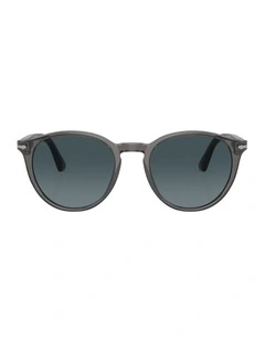 Acetate Polarised Sunglasses in Grey