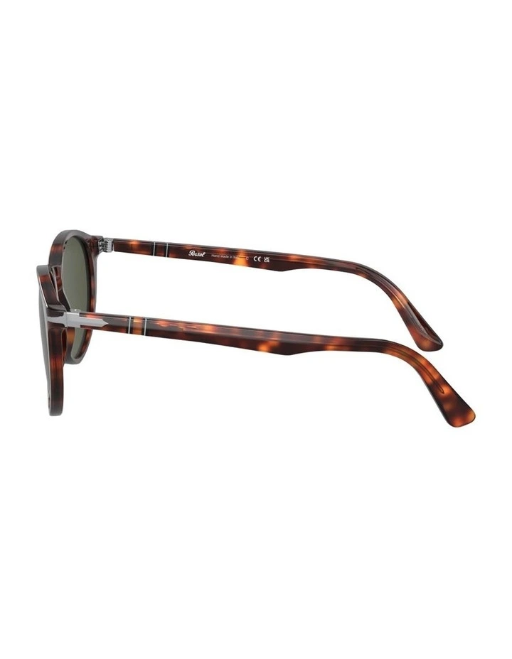 Acetate PO3152S Sunglasses in Tortoise image 3