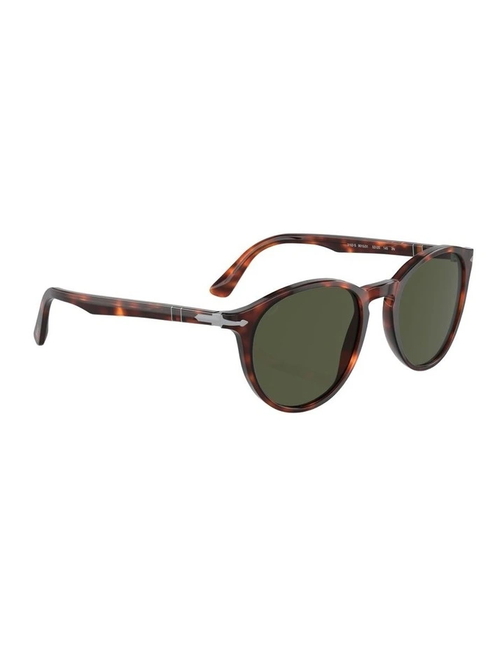 Acetate PO3152S Sunglasses in Tortoise image 5