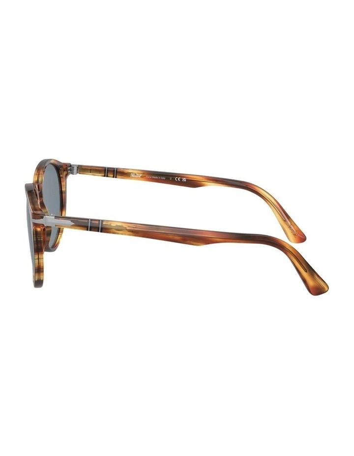 Acetate PO3152S Sunglasses in Brown image 2